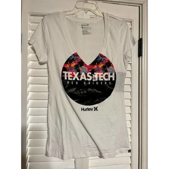Extra comfy Texas Tech women's Hurley shirt. 100% cotton and size large. - Picture 1 of 1